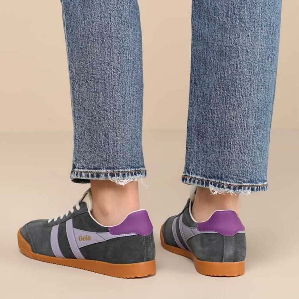 Gola Charcoal and Lavender Trainers - Picture 2 of 9